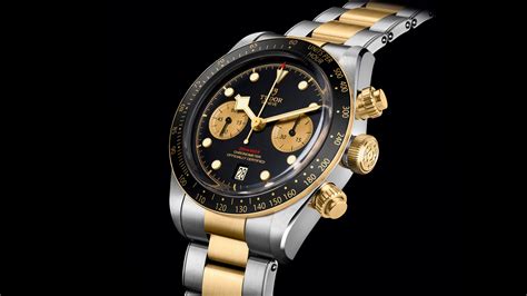 tudor black bay chrono steel & gold|tudor black bay watch price.